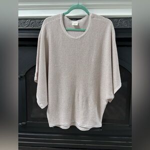 Soma Cream Knit Blouse